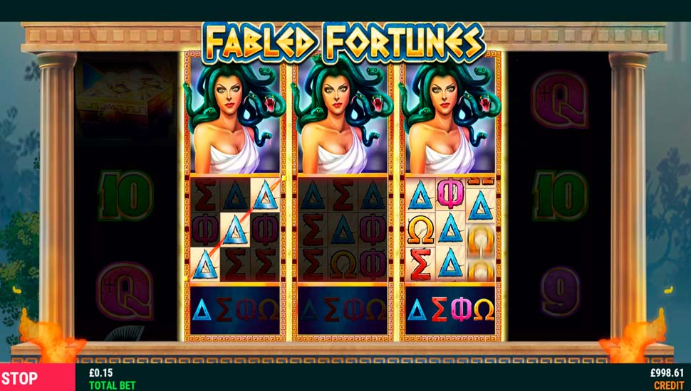 Fabled fortunes slot - Medusa Feature