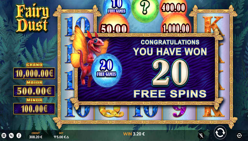 Fairy Dust Slot - Free Spins