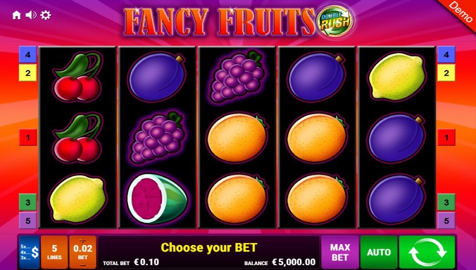 Fancy Fruits Double Rush - Slot