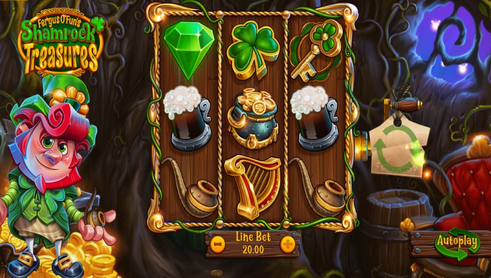 Fergus O’Fun’s Shamrock Treasures - Slot