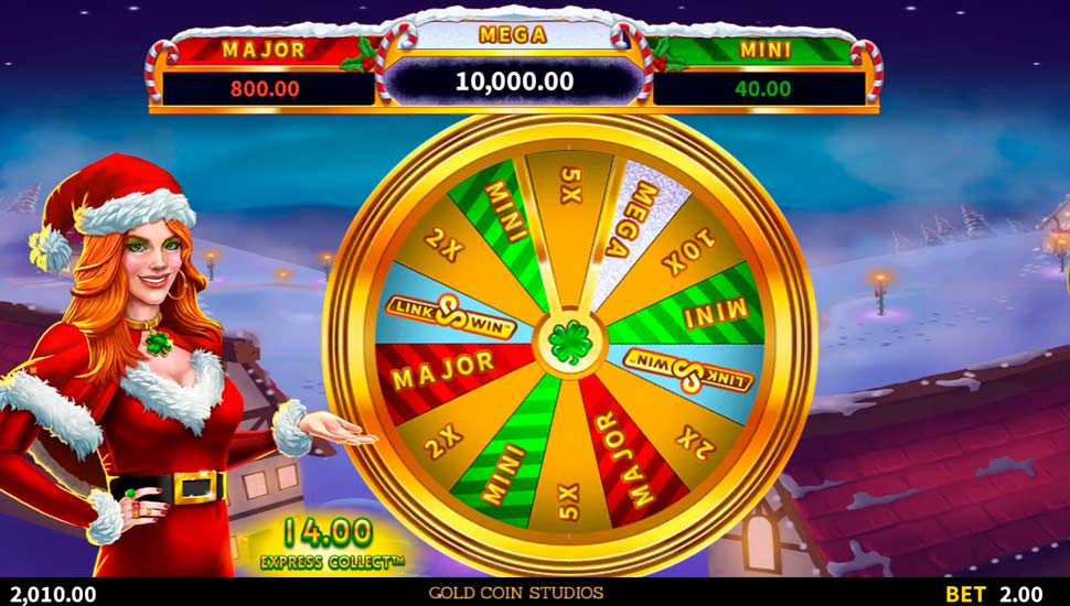 Fiona's Christmas Fortune slot Wheel Bonus