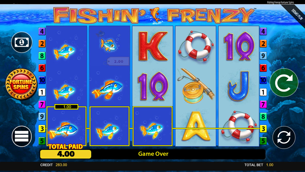 Fishin’ Frenzy Fortune Spins Fish – Win Frenzy