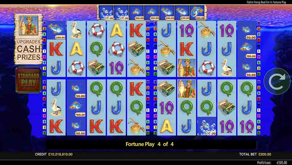 Fishin Frenzy Reel Em In Fortune Play slot Fortune Play
