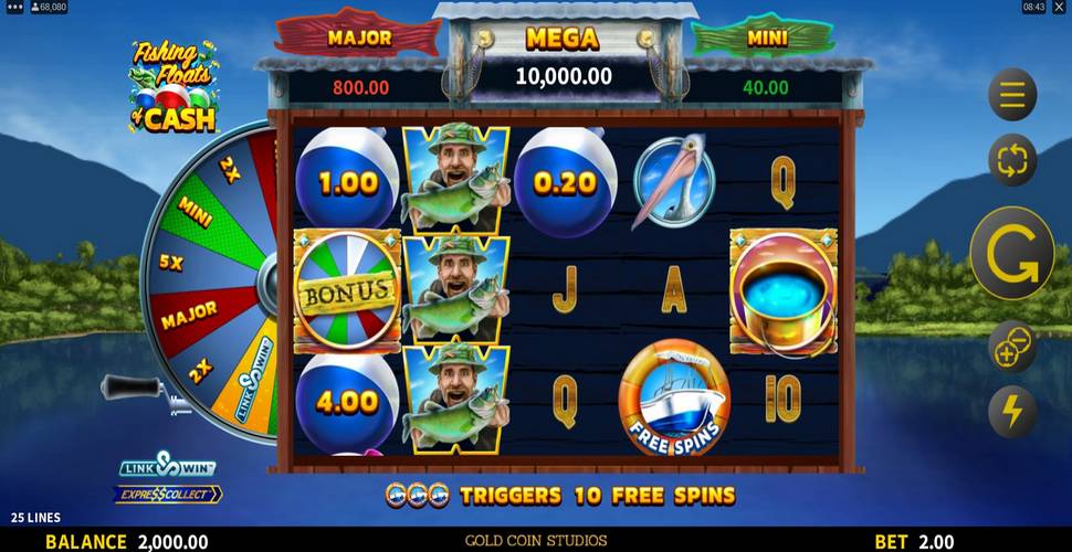 Fishing Floats of Cash Slot - Review, Free & Demo Play preview