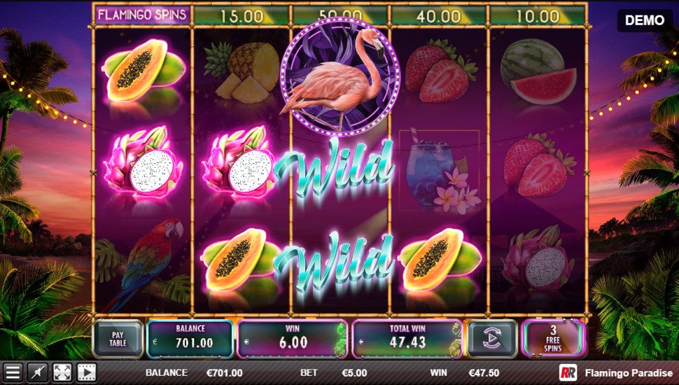 Flamingo Paradise slot machine