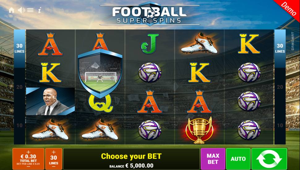 Football Super Spins Slot - Review, Free & Demo Play