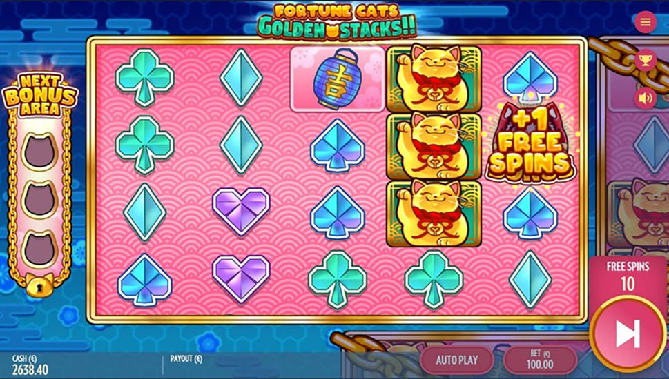 Fortune Cats Golden Stacks!! slot machine