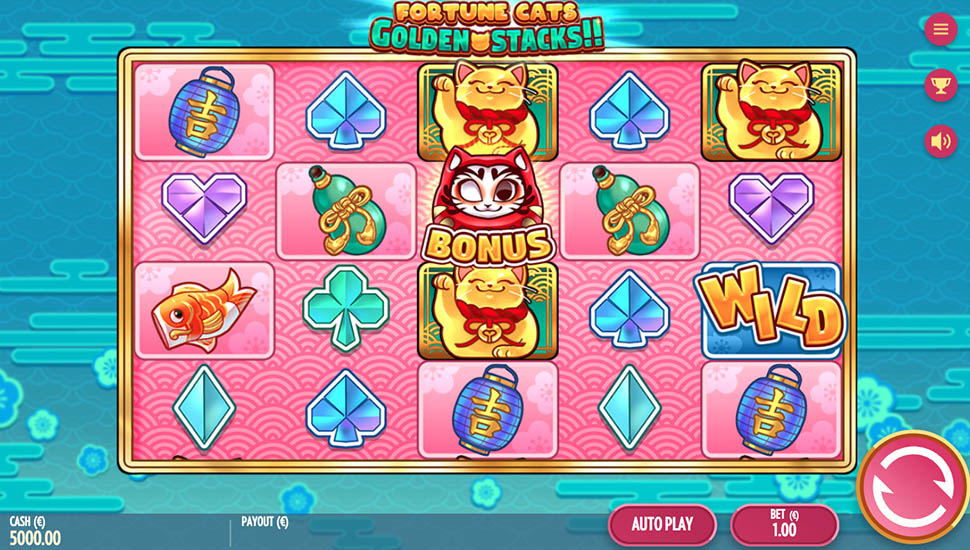 Fortune Cats Golden Stacks!! slot preview