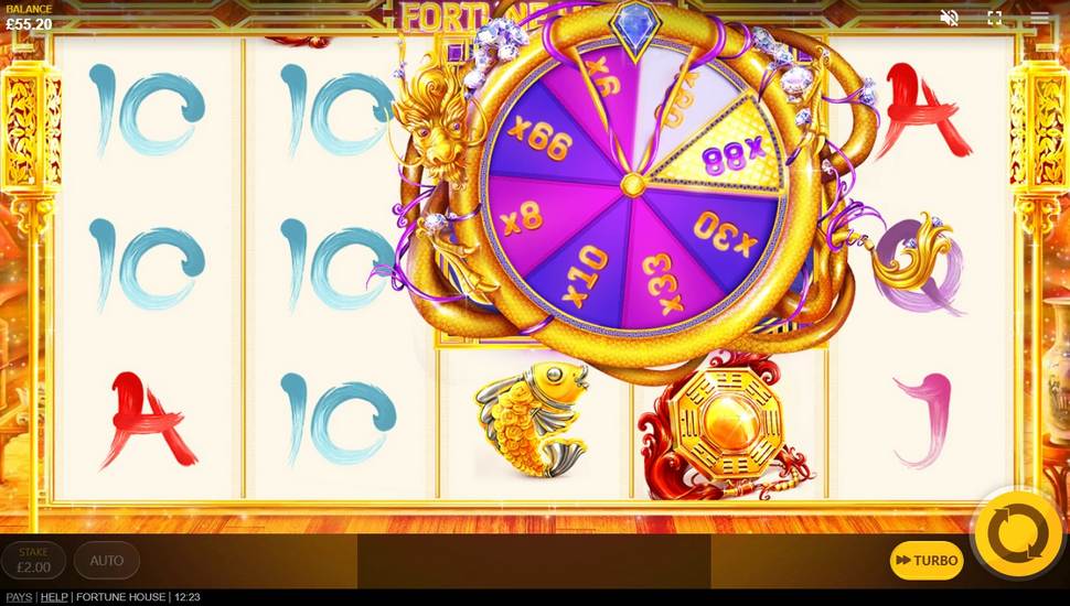 Fortune House Slot - Dragon Wheel