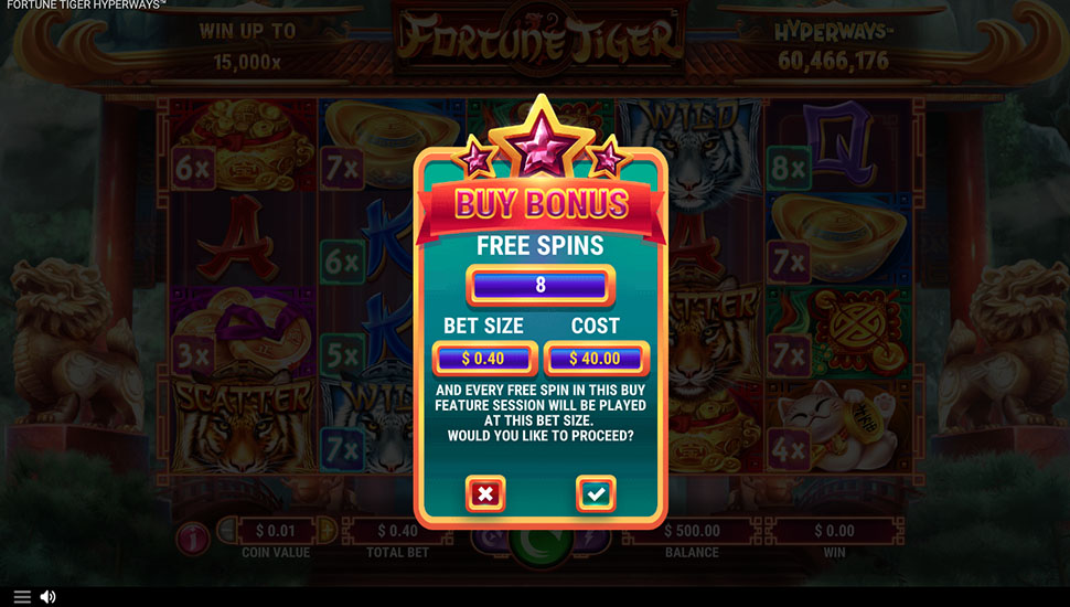 Fortune Tiger HyperWays slot machine