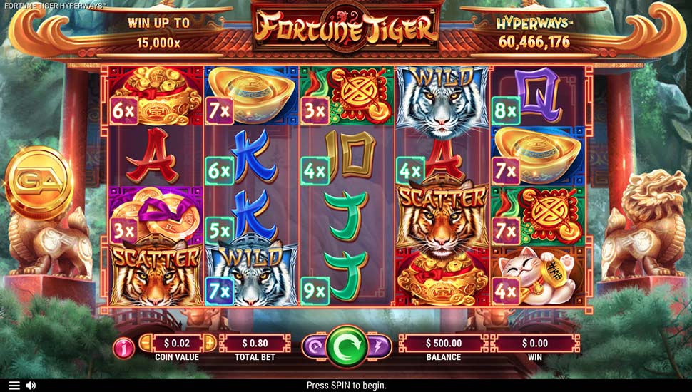 Fortune Tiger HyperWays slot preview