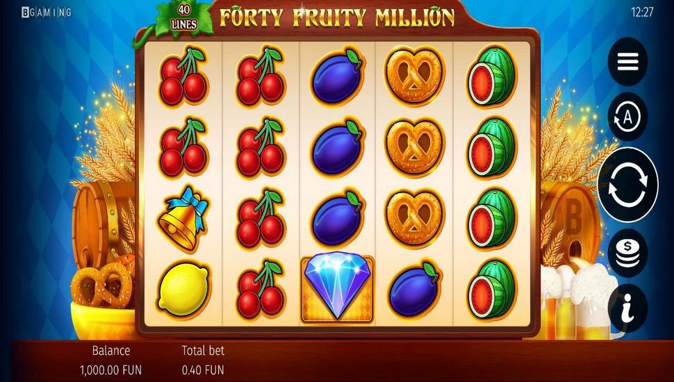 Forty Fruity Million Oktoberfest Edition Slot Mobile