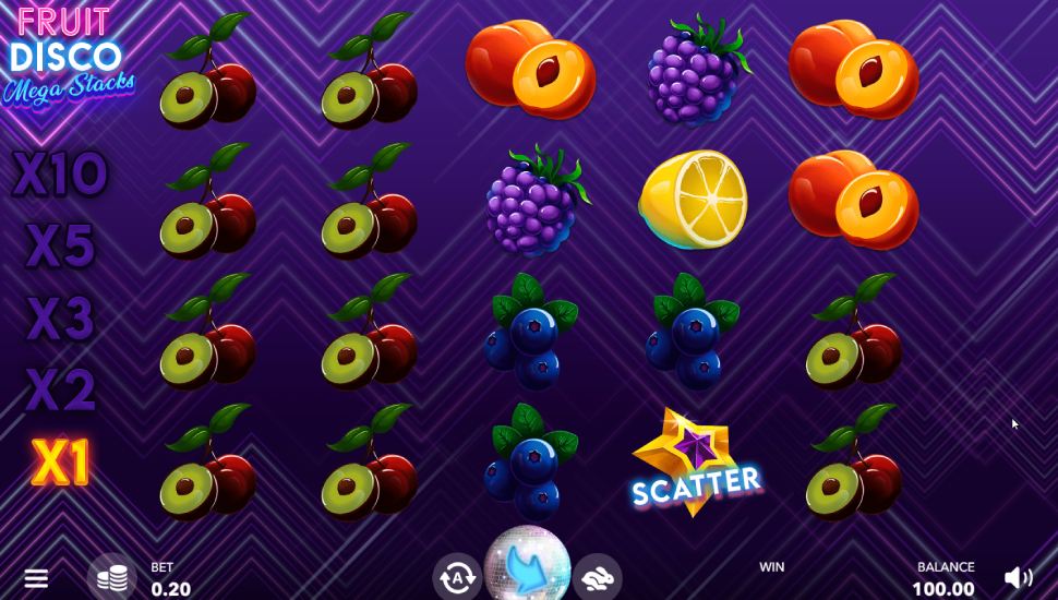 Fruit Disco Mega Stacks Slot - Review, Demo & Free Play