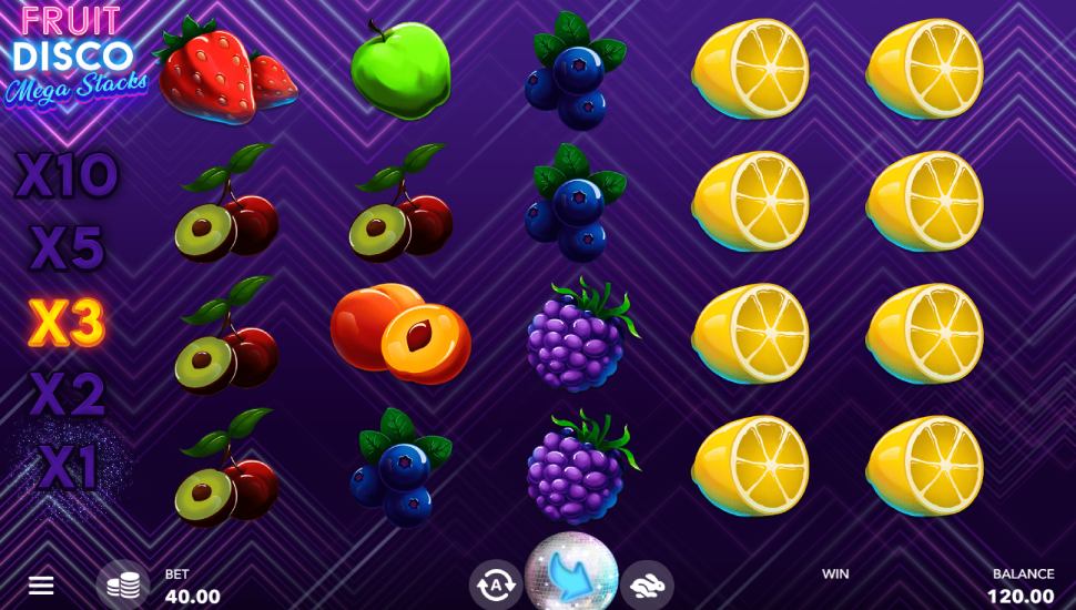 Fruit disco mega stacks slot - feature