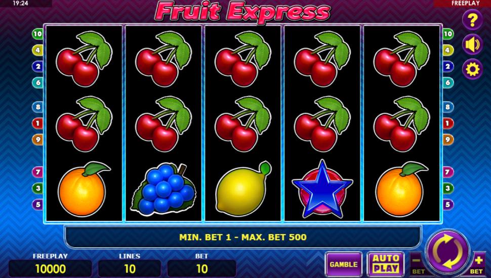 Fruit Express Slot - Review, Free & Demo Play preview