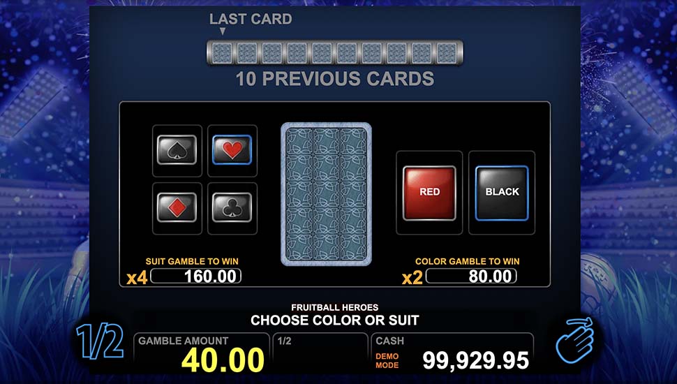 Fruitball Heroes slot gamble