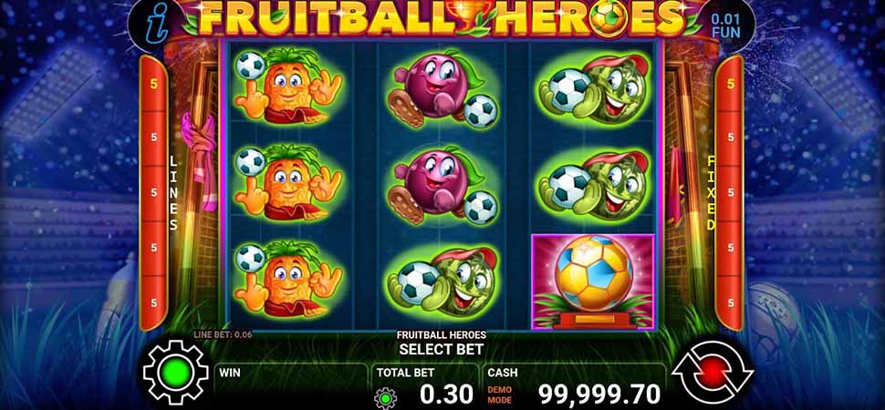Fruitball Heroes slot mobile