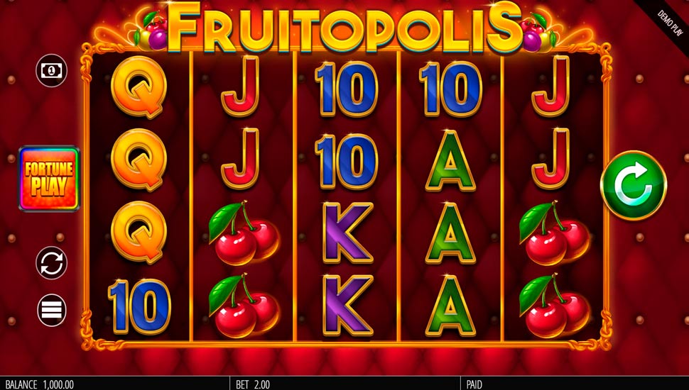 Fruitopolis Fortune Play Slot preview