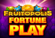 Fruitopolis Fortune Play Slot Logo