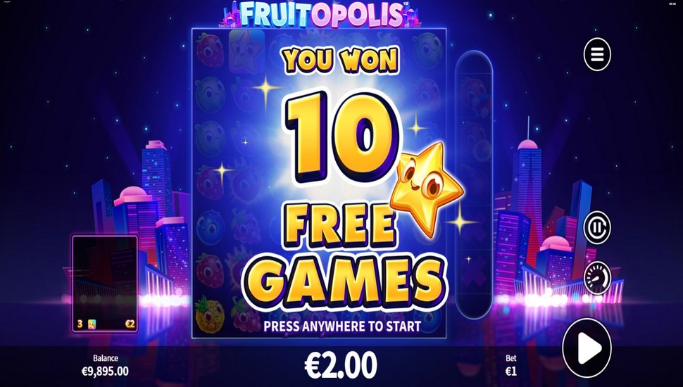 Fruitopolis Slot - Free Spins