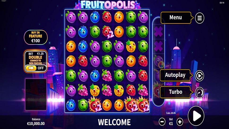 Fruitopolis Slot preview