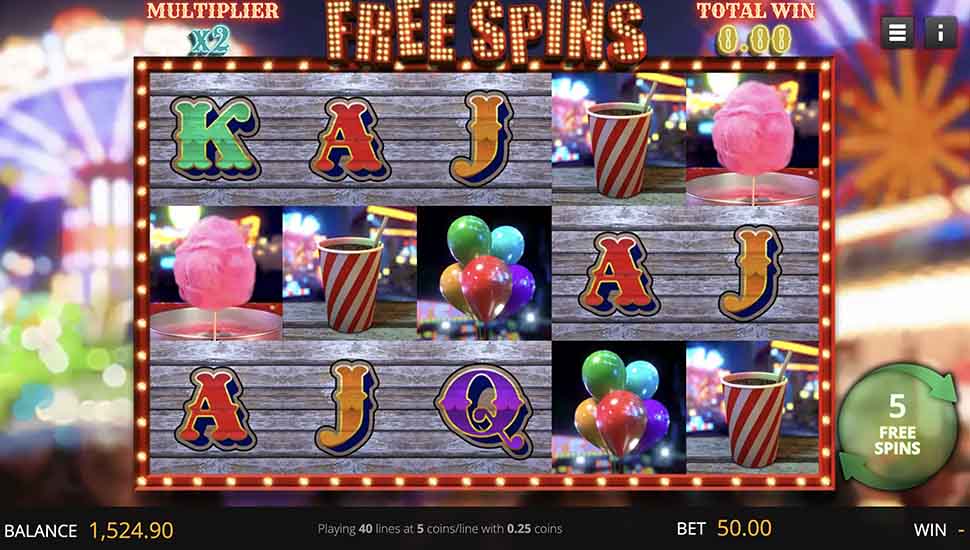 Funfair Fortune slot free spins