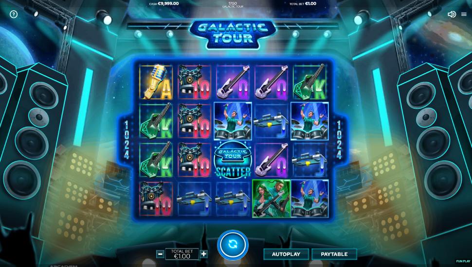 Galactic Tour Slot - Review, Free & Demo Play preview