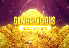Gamblelicious Hold and Win Slot Logo