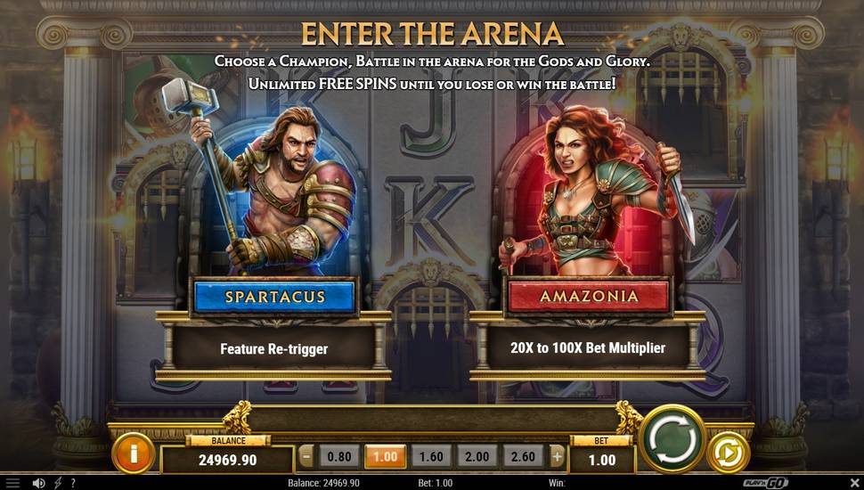 Game of Gladiators Slot - Free Spins