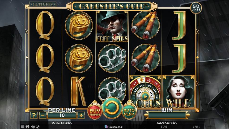 Gangster’s Gold Slot - Review, Free & Demo Play preview