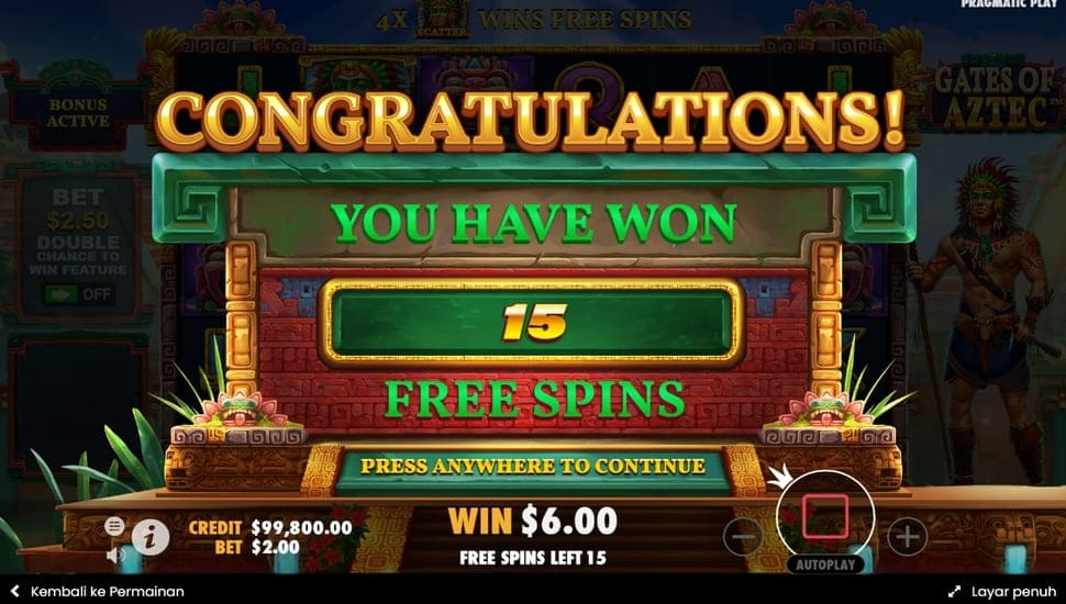 Gates of aztec free spins