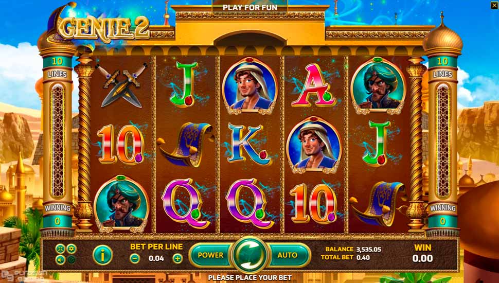 Genie 2 Slot Review | Demo & Free Play | RTP Check