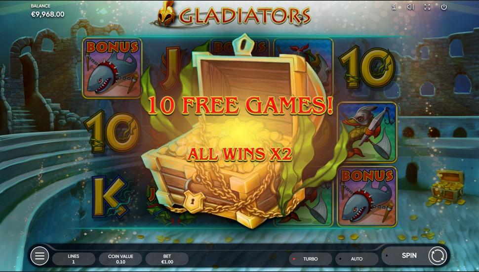 Gladiators Slot - Free Spins