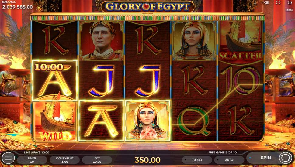Glory of Egypt - Review, Free & Demo Play preview