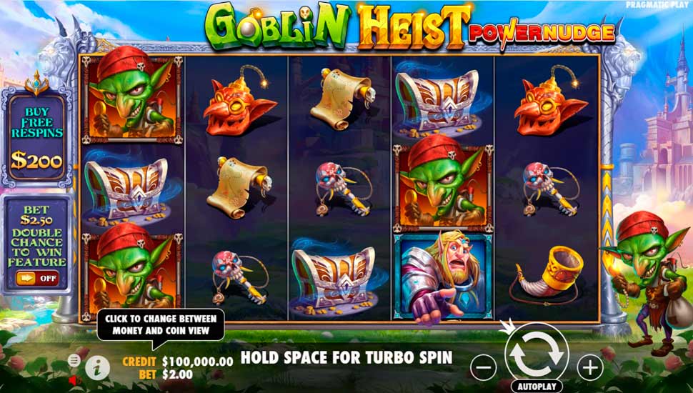 Goblin Heist Powernudge Slot preview