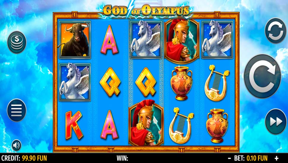 god of sky slots machines