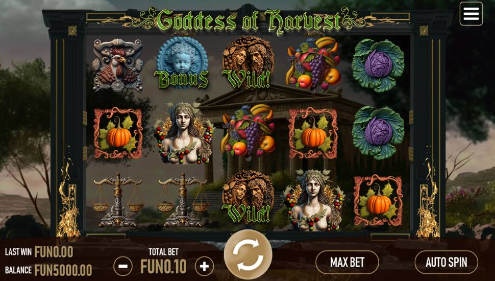 Goddess of Harvest Slot - Review, Free & Demo Play preview