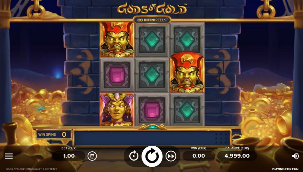 Gods of Gold Infinireels Slot - Review, Free & Demo Play preview