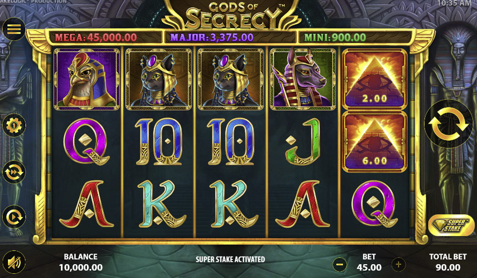 Gods of secrecy - slot