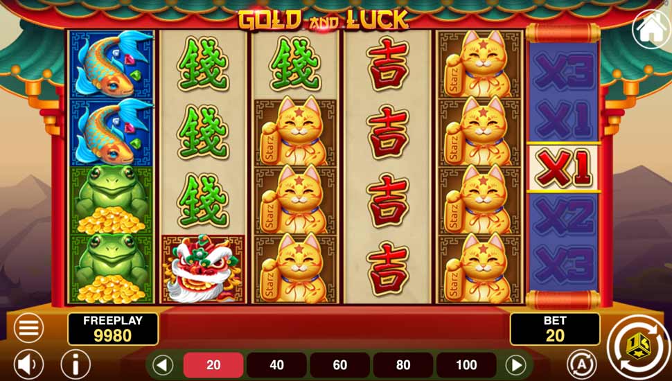 Gold And Luck slot gameplay