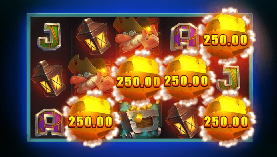Gold Digger slot - feature