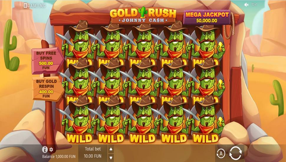 Gold Rush Johnny Cash Slot