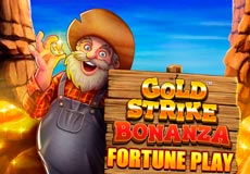 Gold Strike Bonanza Fortune Play Slot logo