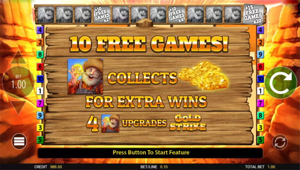 Gold Strike Bonanza - free games