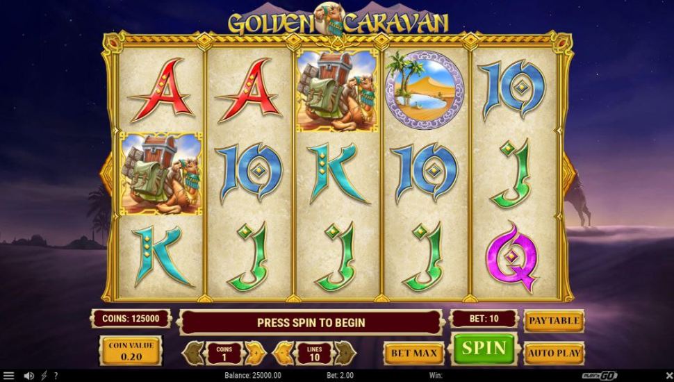 Golden caravan slot mobile