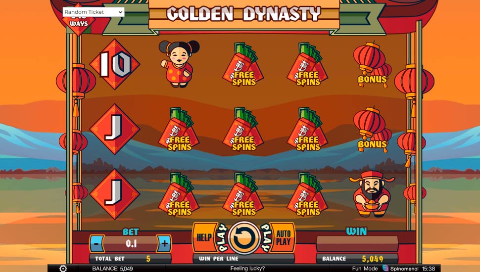 Golden Dynasty Slot - Review, Free & Demo Play