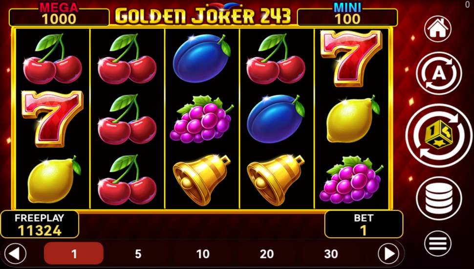 Golden Joker 243 Slot Mobile