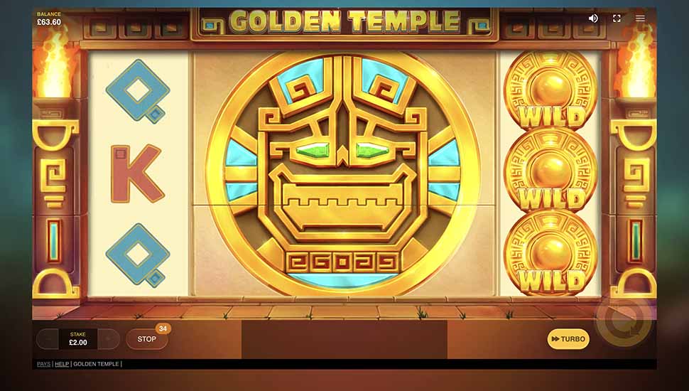 Golden Temple slot Instant Win Feature