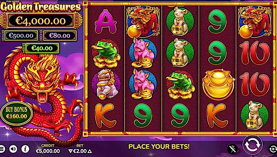 Golden Treasures Slot - Review, Free & Demo Play preview
