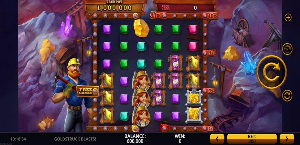 Goldstruck Blasts! Wild Train Slot - Review, Free & Demo Play preview